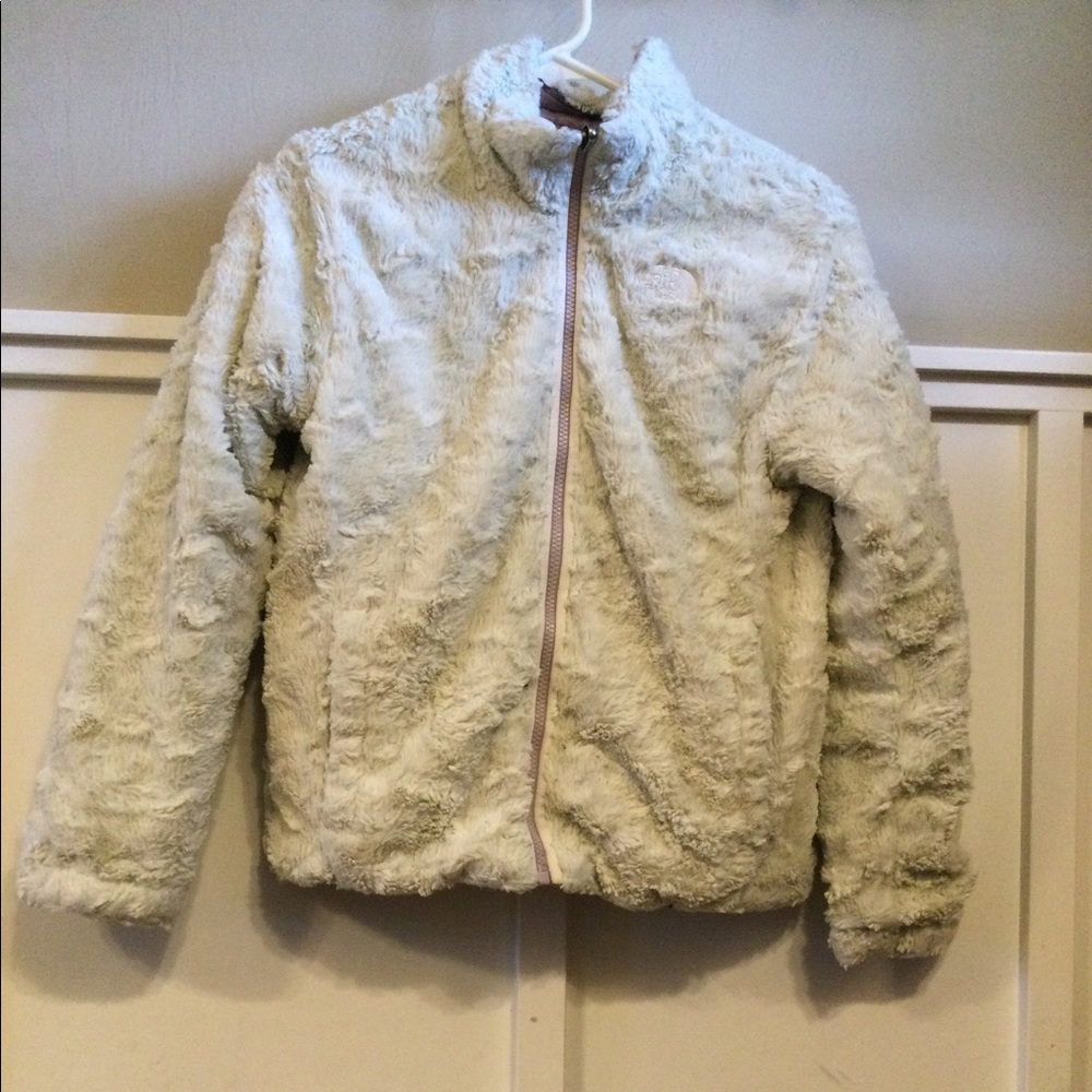 The north face reversible coat girls XL